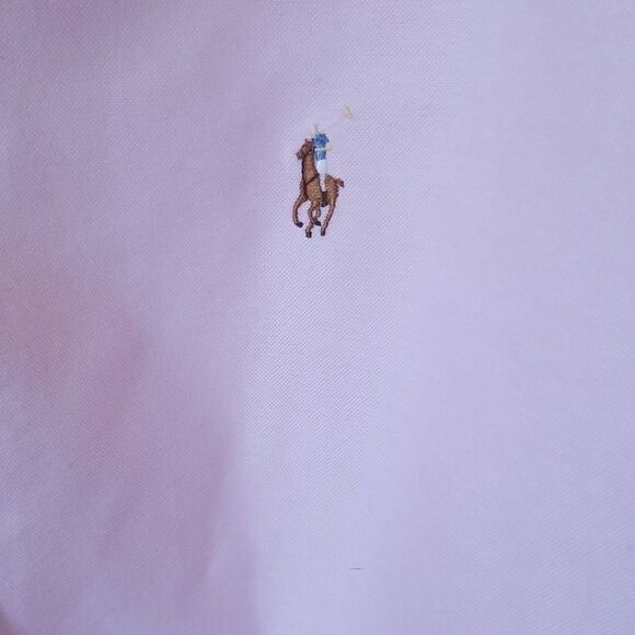 Ralph Lauren Men's Pink Oxfotd Shirt Men's size Large Classic Fit - Picture 2 of 6